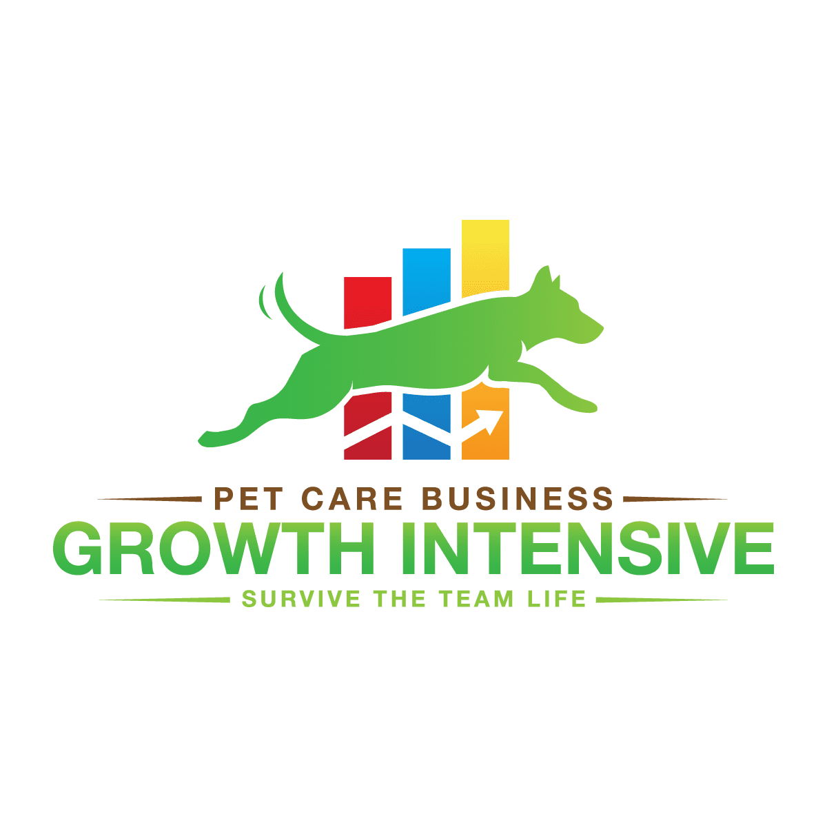 Pet Care Business Growth Intensive Logo