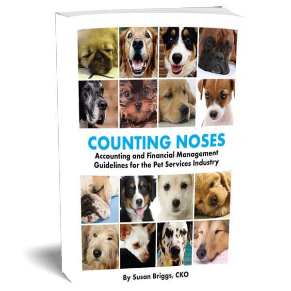 An accounting and financial management book with guidelines to follow for the pet service industry by Susan Briggs.